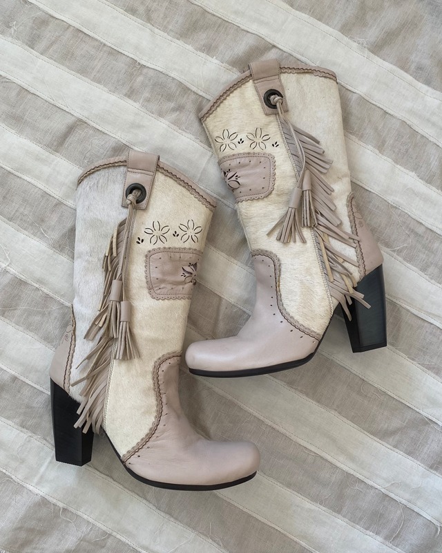 unborn calf boots