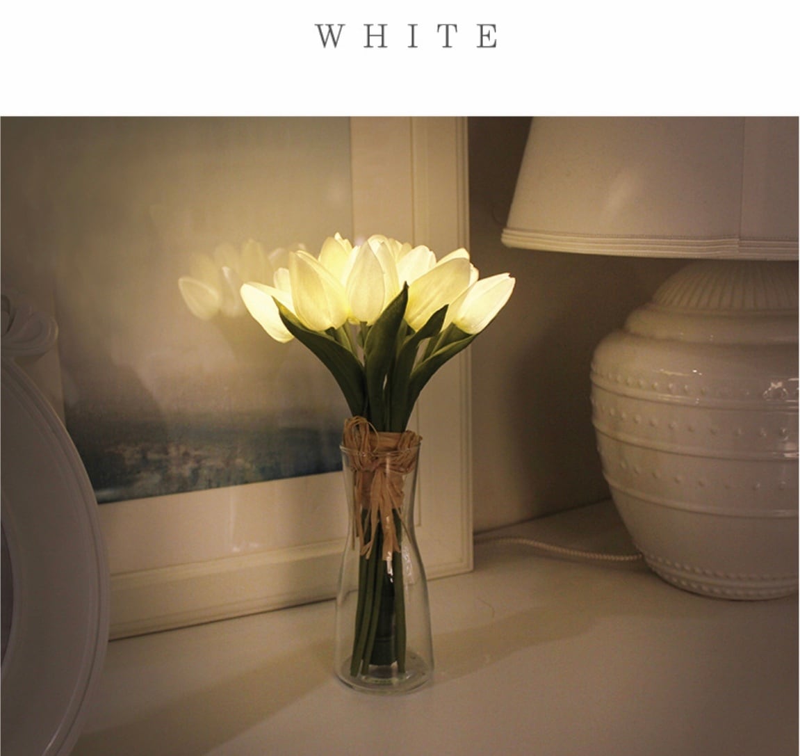 tulip flower bouquet LED light 4colors / チューリップ ライト 韓国