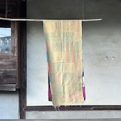 《パッチワーク小 / no.46》幅約51×長さ約220cm リサイクルサリーのカンタショール