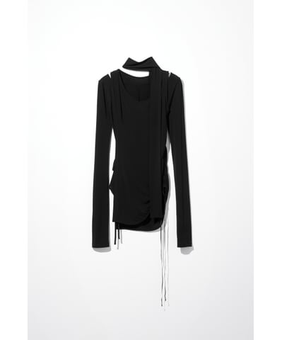 26AW | WOMEN】MUKCYEN ムッシャン / トップス / skin wrap core top