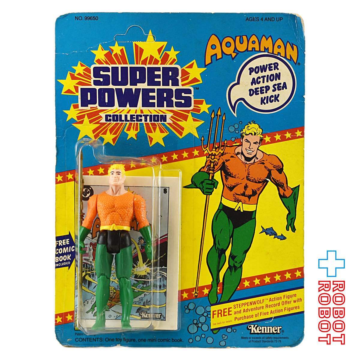 ケナー スーパーパワーズ アクアマン アクションフィギュア 未開封