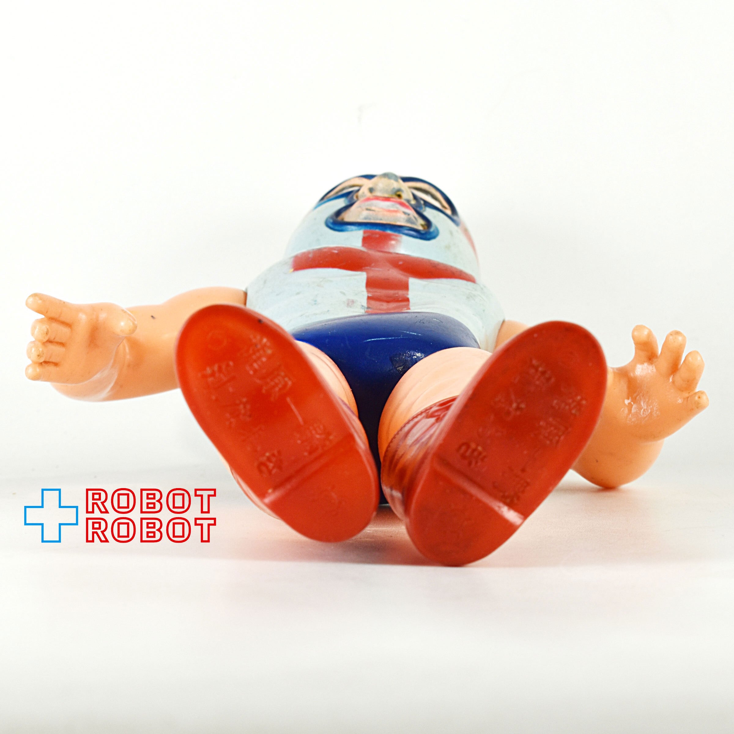 ⚠️当時物・レア　タイガーマスク　ザ・ゴルゴダクロス　中嶋製作所　昭和レトロ 中嶋製作所 タイガーマスク / ゴルゴダクロス ソフビ | ROBOTROBOT