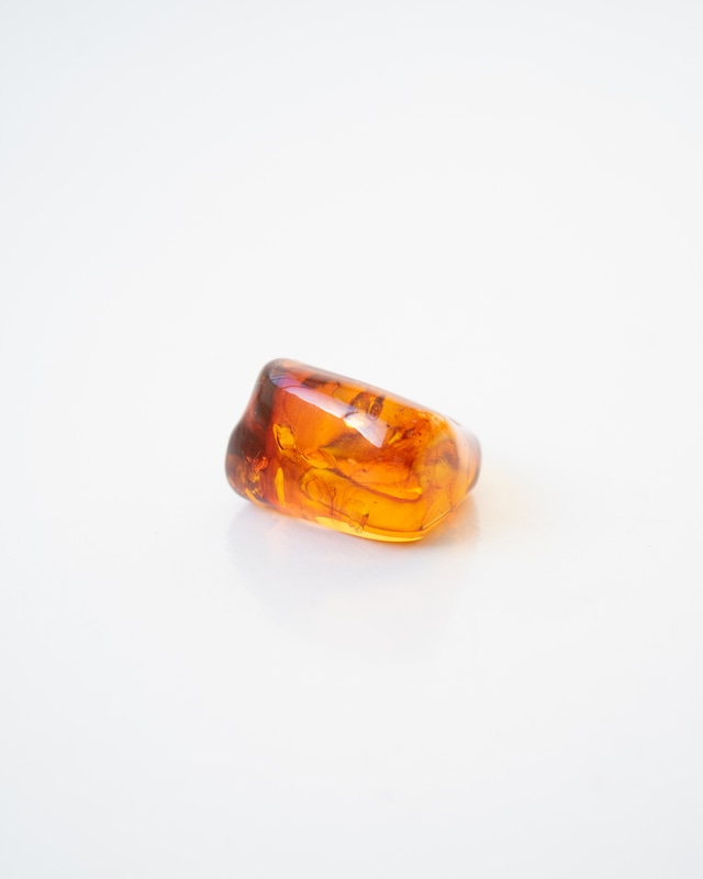 〈Vintage fine jewelry〉Amber Ring