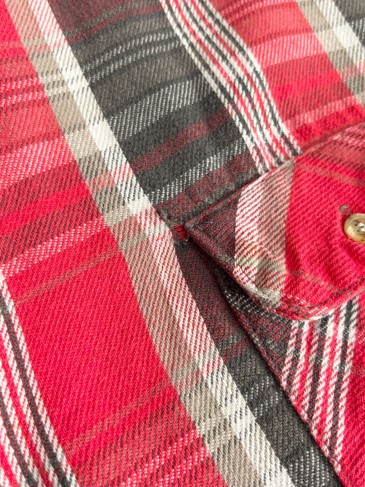 90s FIVE BROTHER FLANNEL SHIRT MADE IN USA Size XL