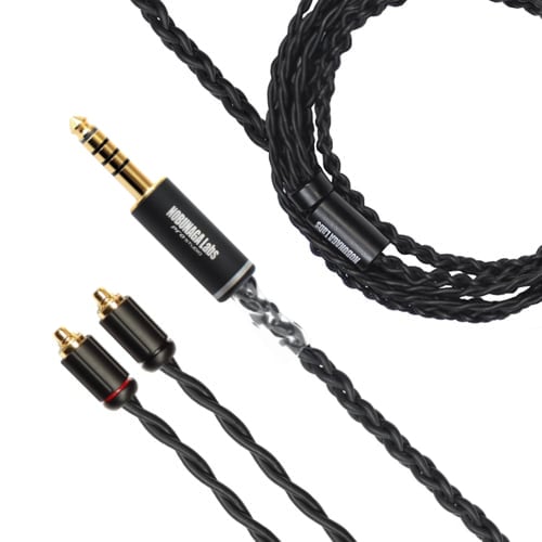 【美品中古品】鶺鴒 (せきれい): NOBUNAGA Labs Advance:4.4mm5極バランス対応/ SENNHEISER専用MMCXケーブル