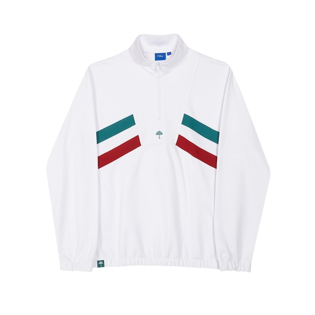 【HELAS】PRINCE QUARTER ZIP - OFF WHITE