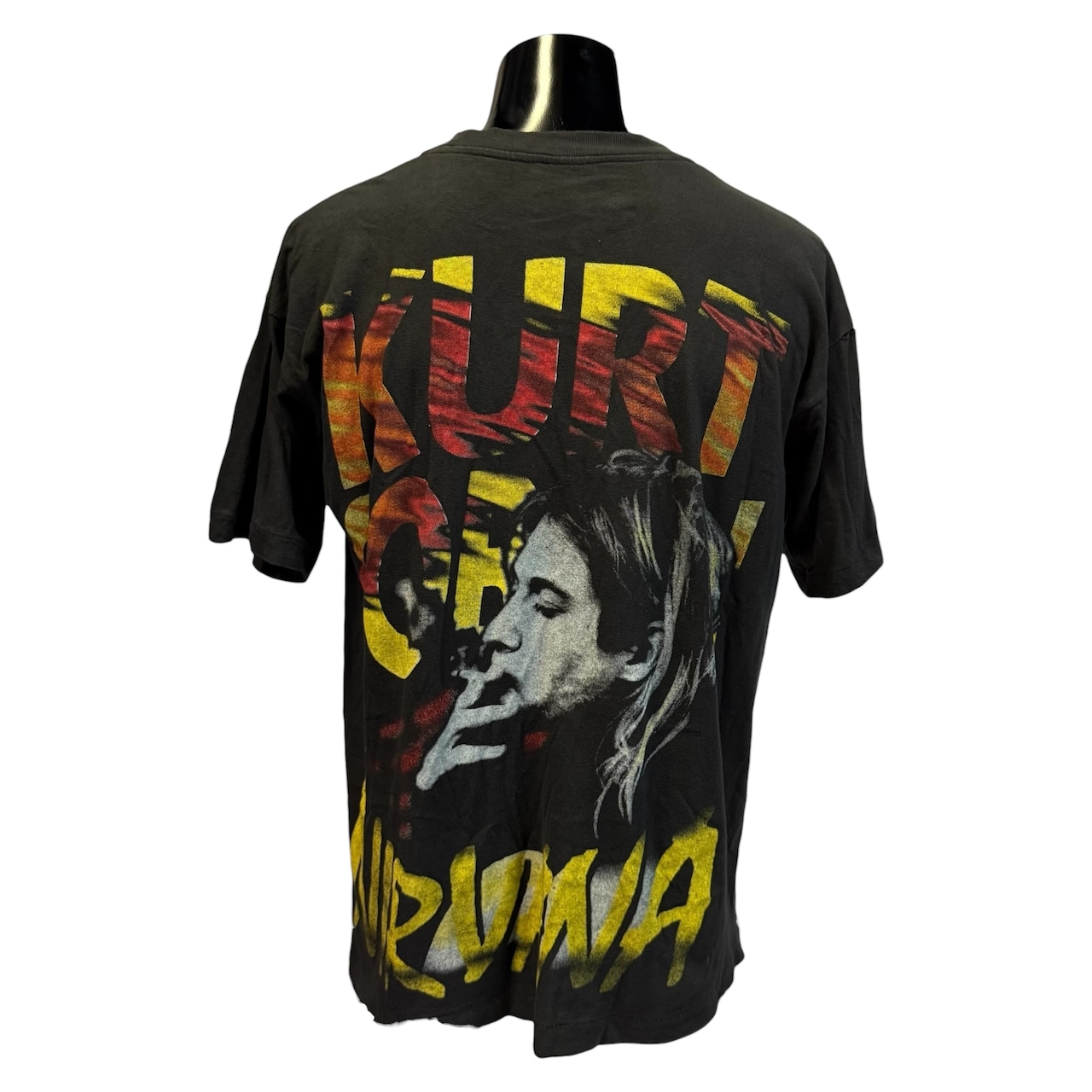 【KURT COBAIN】カートコバーン "NIRVANA" 90's Vintage Tシャツ L相当