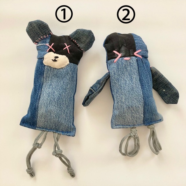オシャレ！デニムでできたアニマル