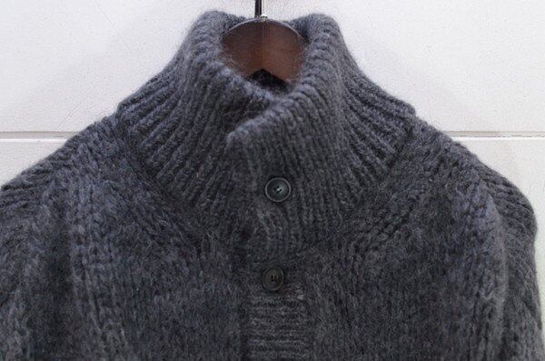 crepuscule Mohair polo Neck Black サイズ2