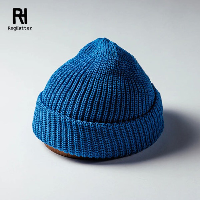 Req Hatter レックハッター EASY KNIT CAP イージーニットキャップ ブルー