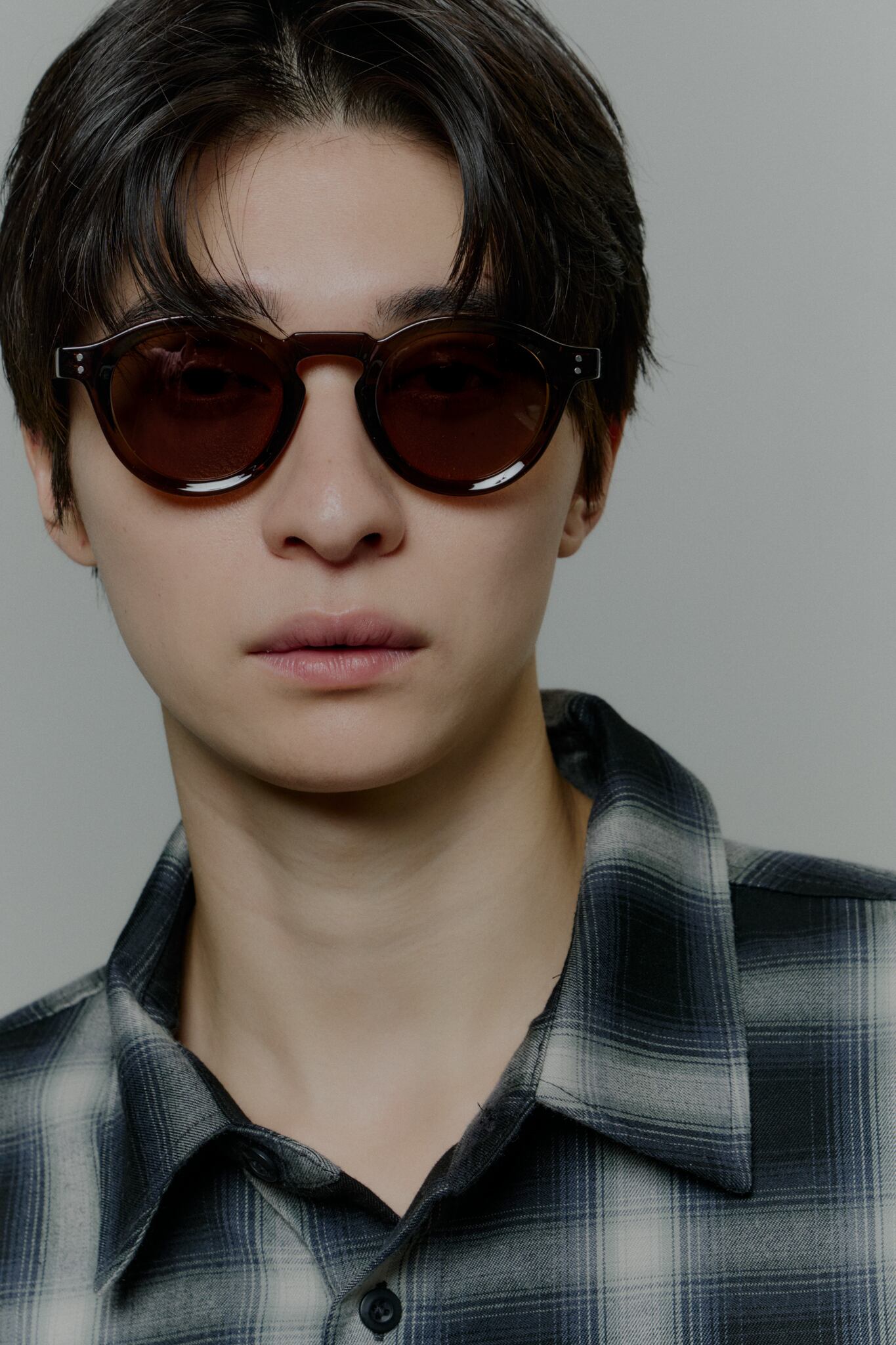 GANIE Noele | black×brown 調光レンズ Noele | brown×brown | GANIE