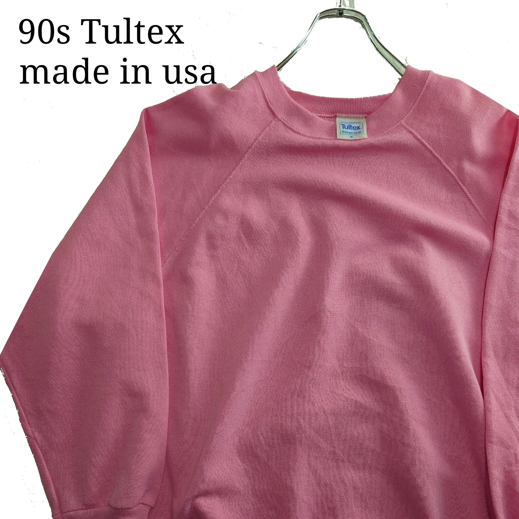 90s・USA製】Tultex タルテックス 無地スウェット ピンク | オンライン 