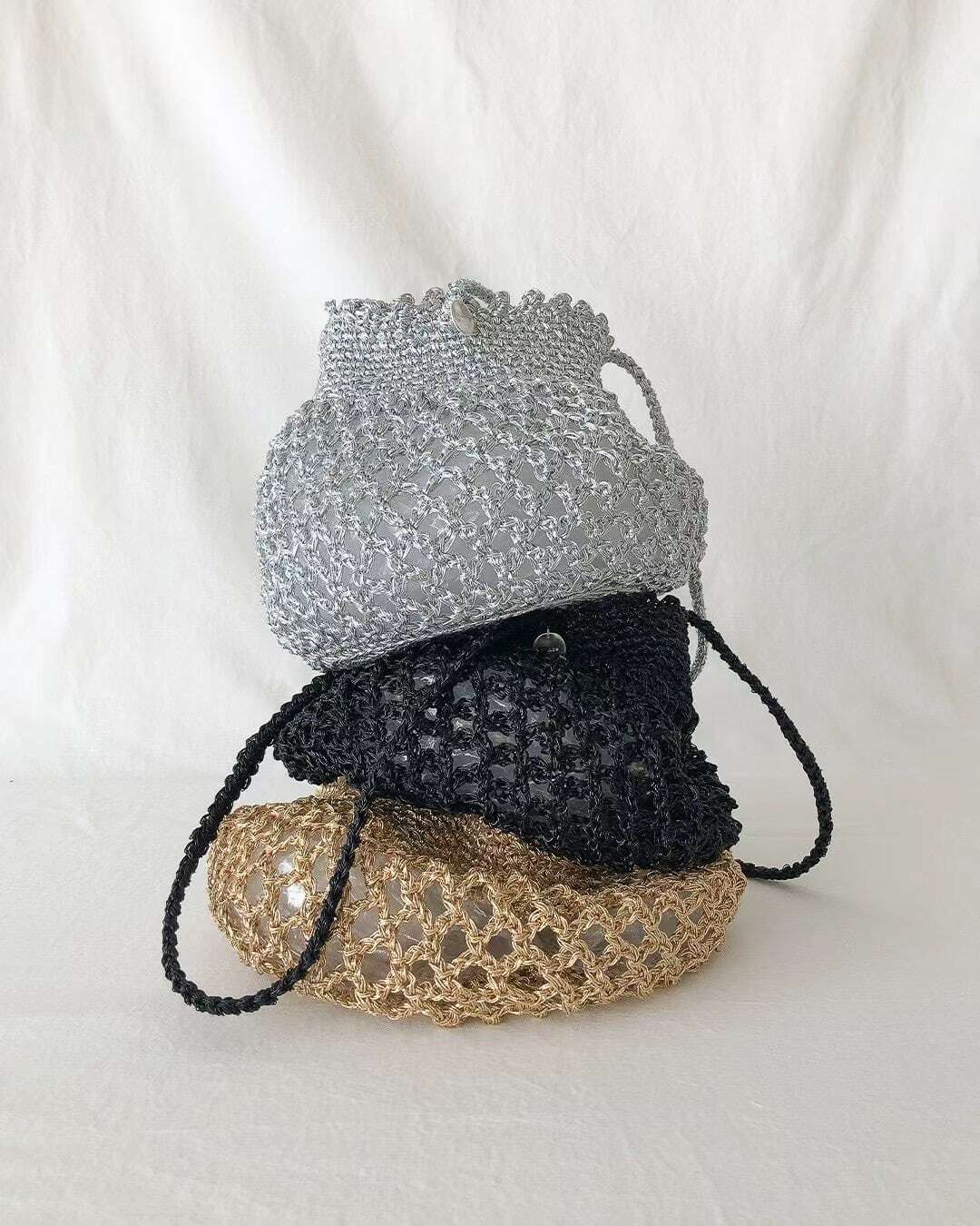 ounce Glitter handmade bag