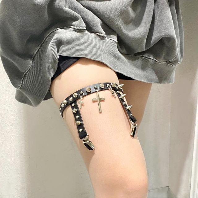 【50%OFF】クロスガーターベルト