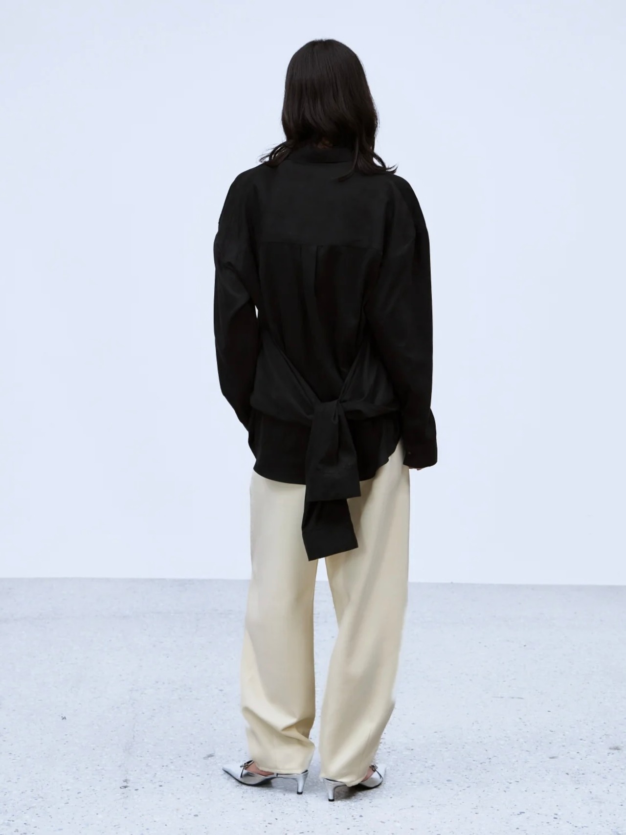 【26AW】THINGS THAT MATTER シングスザットマター / パンツ / BONDED CURVED SILHOUETTE PANTS　0586TM0643P - 12