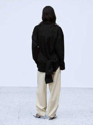 【26AW】THINGS THAT MATTER シングスザットマター / パンツ / BONDED CURVED SILHOUETTE PANTS　0586TM0643P