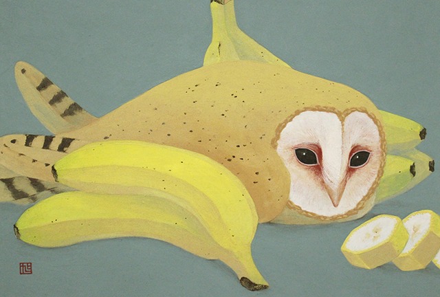ポストカード『マダガスカルのバナナ園』