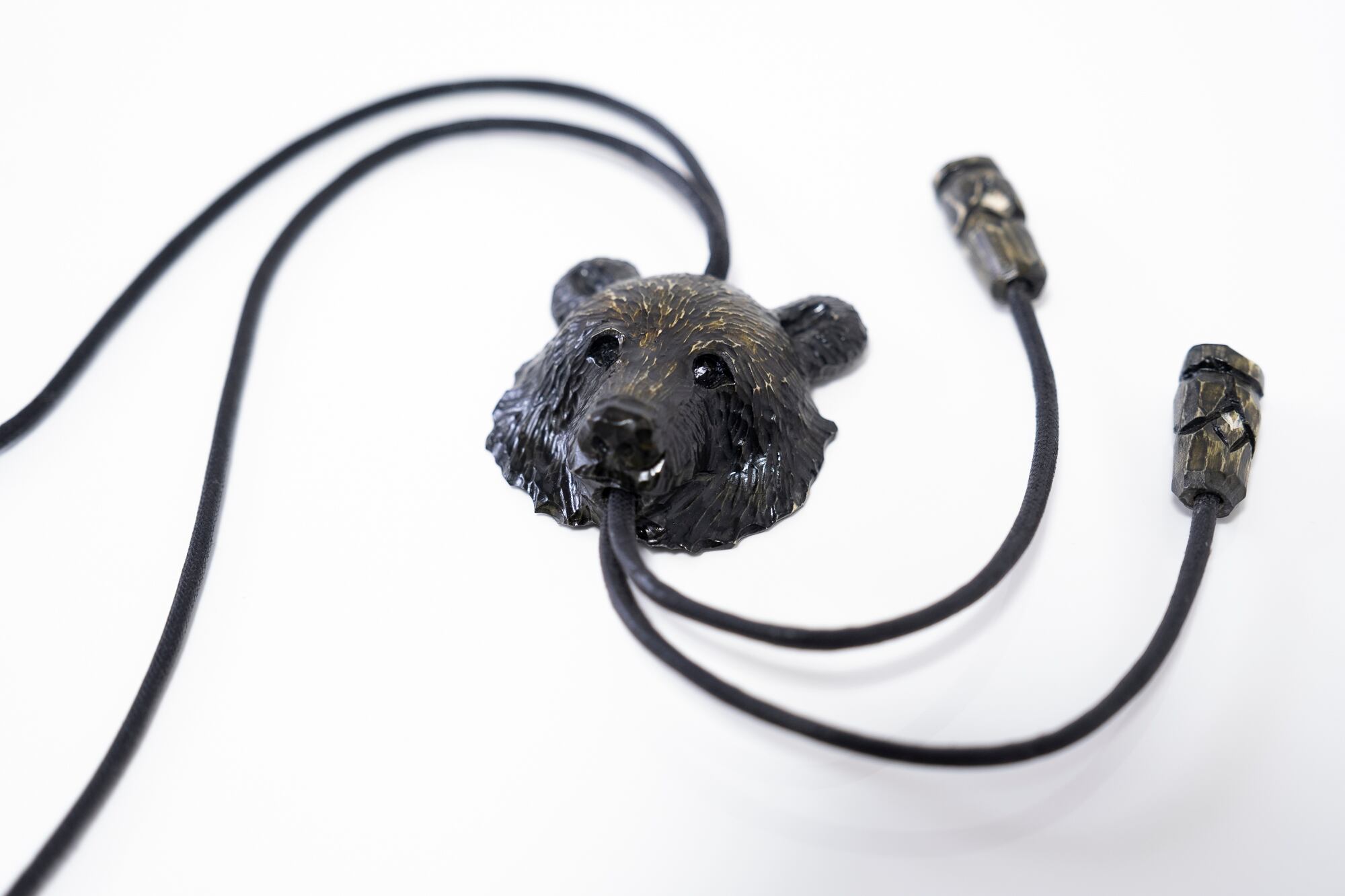 一点物】木彫り熊 ループタイ | KIGUMA