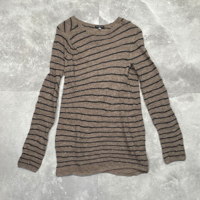 ANN DEMEULEMEESTER【アンドゥムルメステール】STRIPED KNIT | Lusty