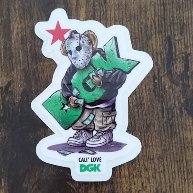 【ST-85】DGK skateboard sticker ディージーケー スケートボード ステッカー スケボー Rosary