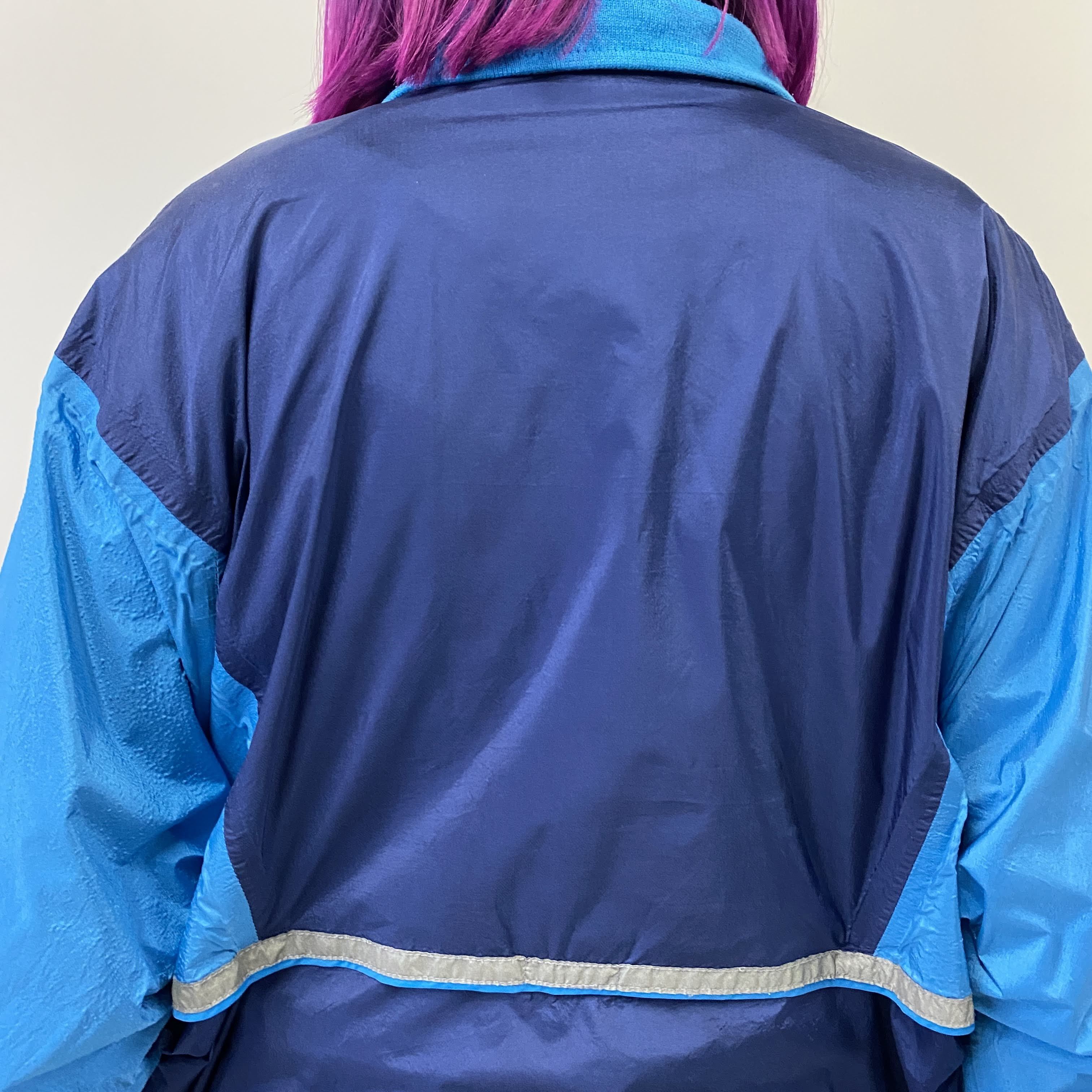 レア物 ナイキ 銀タグ ナイロンジャケット 紫 USA製