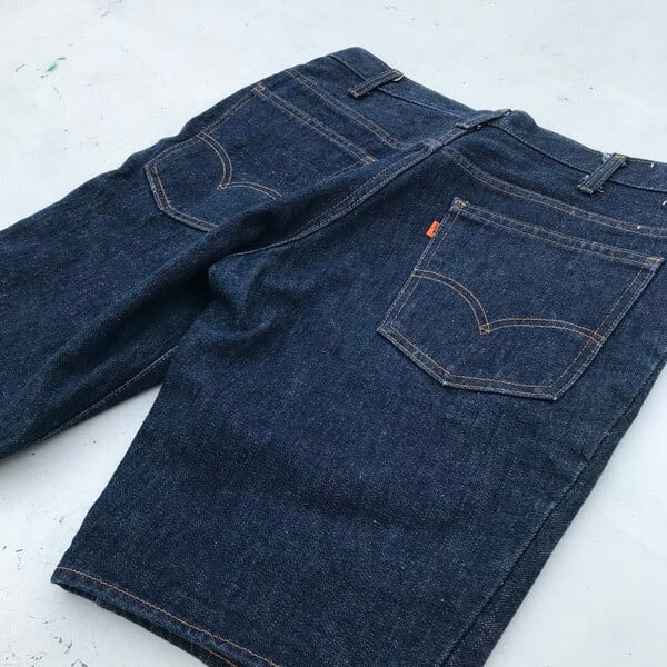 70's Levi's リーバイス 684 BIG BELL デニムショーツ スモールe 刻印8