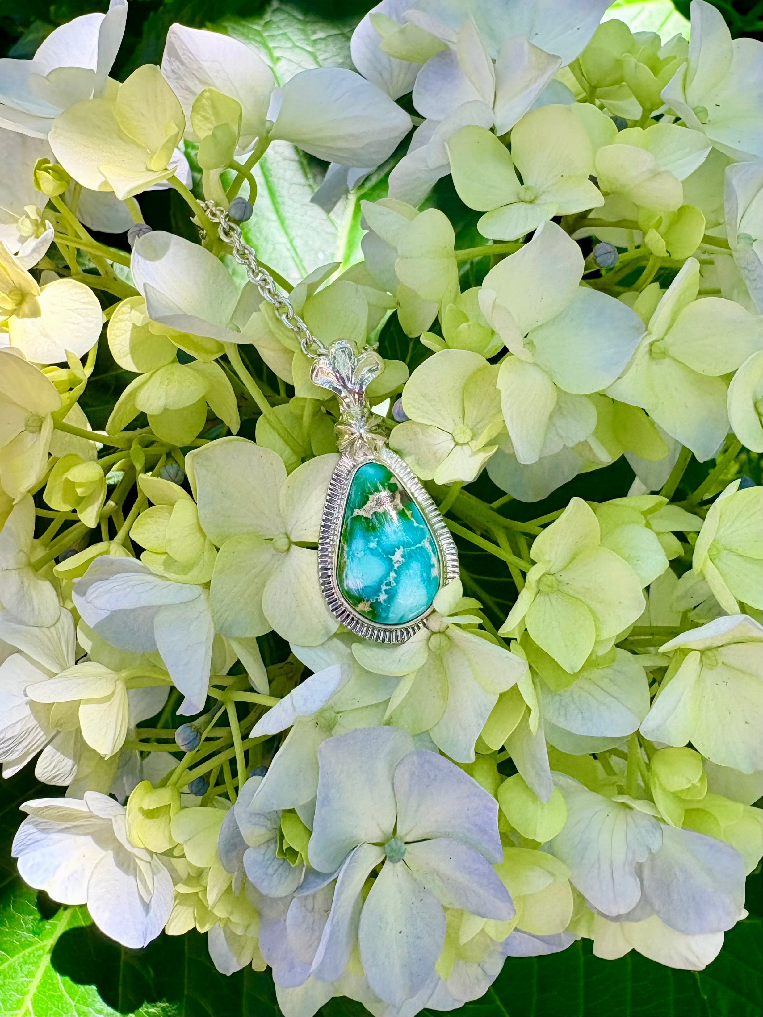 Sonoran Gold Turquoise pendant top