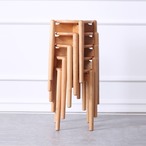 北欧 単品 スツール おしゃれ 木製 スタッキング 椅子 チェア 積み重ね スタッキングスツール 新生活 ミニマリスト