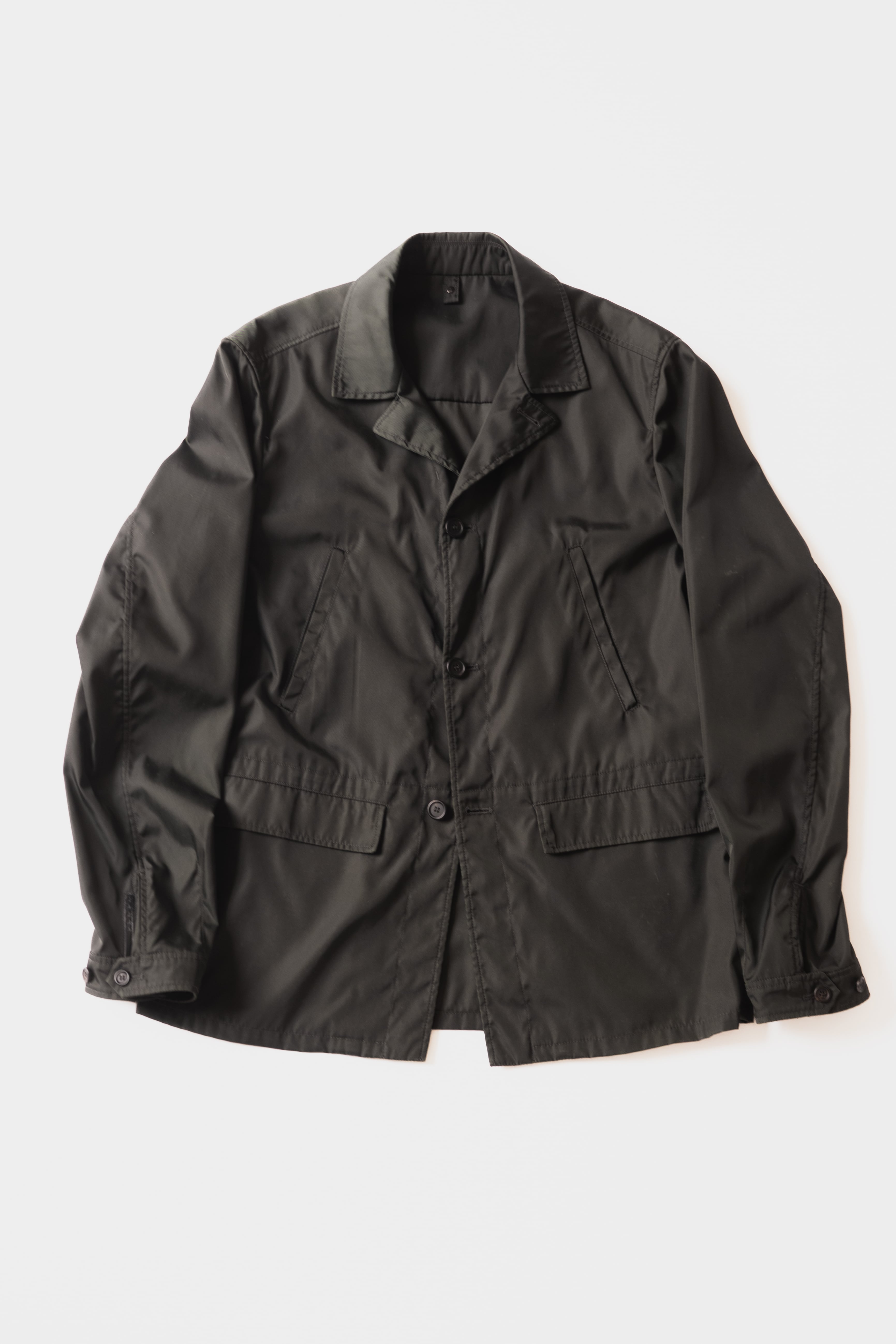 10AW] PRADA Linea Rossa “Black Line” Nylon Field Jacket