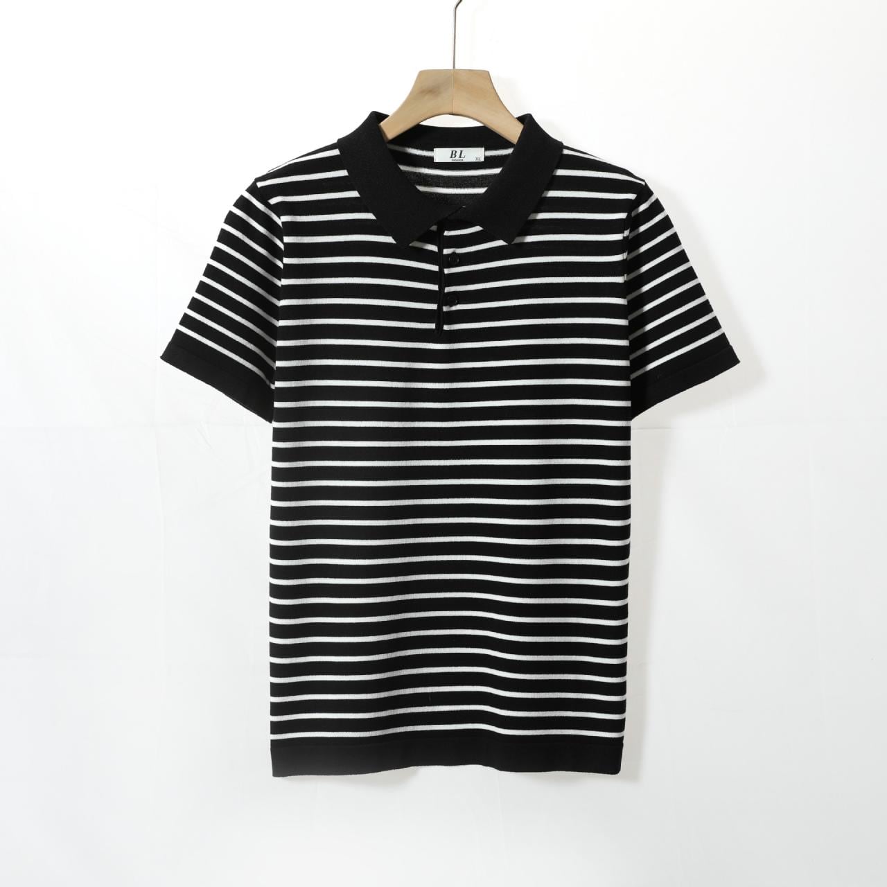 2005ss dior homme guitar embroidery border polo shirt | PAY ID
