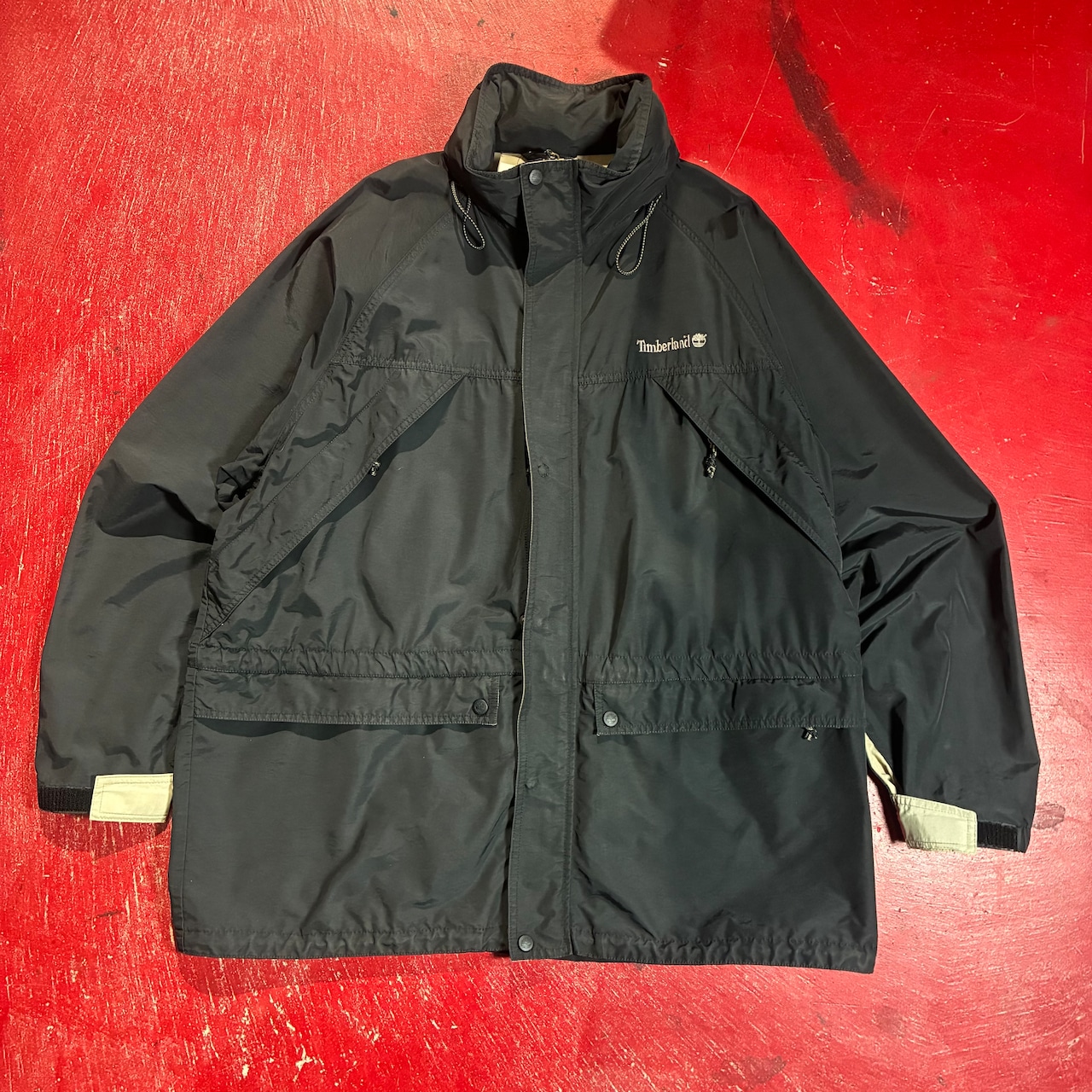 90s Timberland WEATHERGEAR マウンテンジャケット ブラック XL