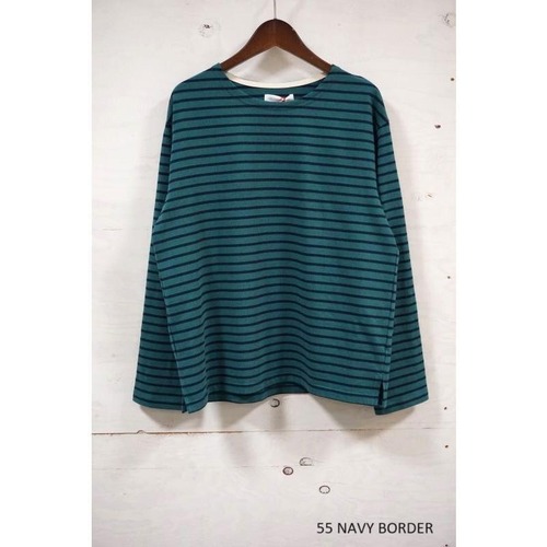 YARRA (ヤラ) 配色ボーダープルオーバー　YR-1441-201【SALE20％OFF】