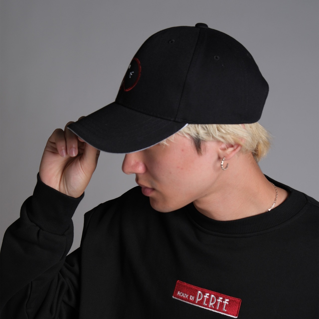 ベーマーク刺繍キャップ