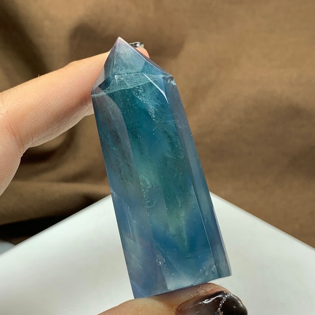 5.ブルー×グリーン グラデーションフローライトポイント