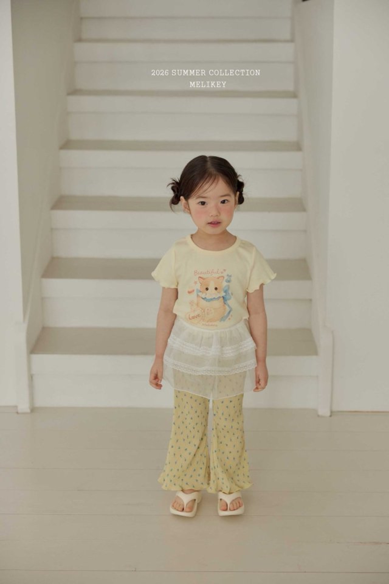 [MELIKEY] Floral Pleated Pants / [미라이키] 꽃플리츠팬츠