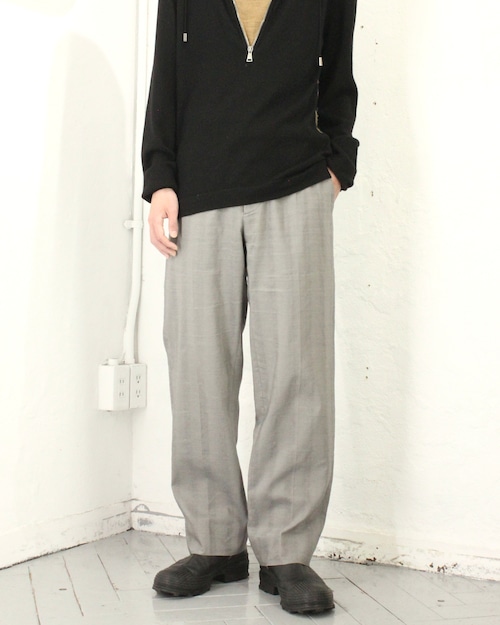 2011AW Maison Margiela Wool×Linen "Silver" Slacks ITALY製