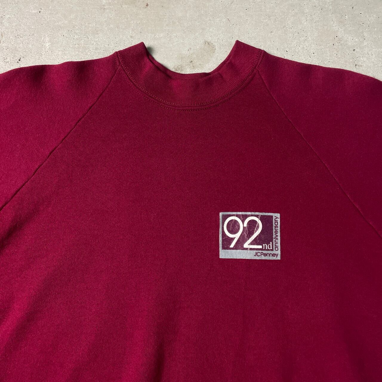 90年代 USA製 JCPenney 92nd anniversary スウェットシャツ メンズL
