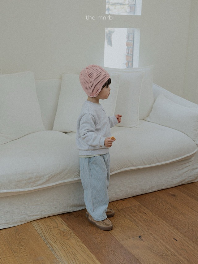 【即納】mini robe /dia denim pants