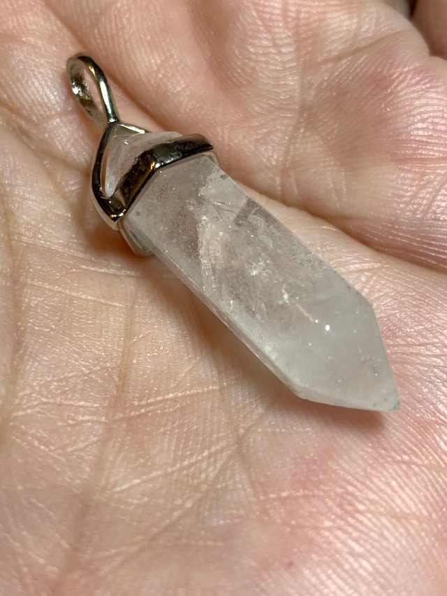 水晶 ペンダントトップ パワーストーン瑞鐘 水晶 ペンダントトップ パワーストーン瑞鐘