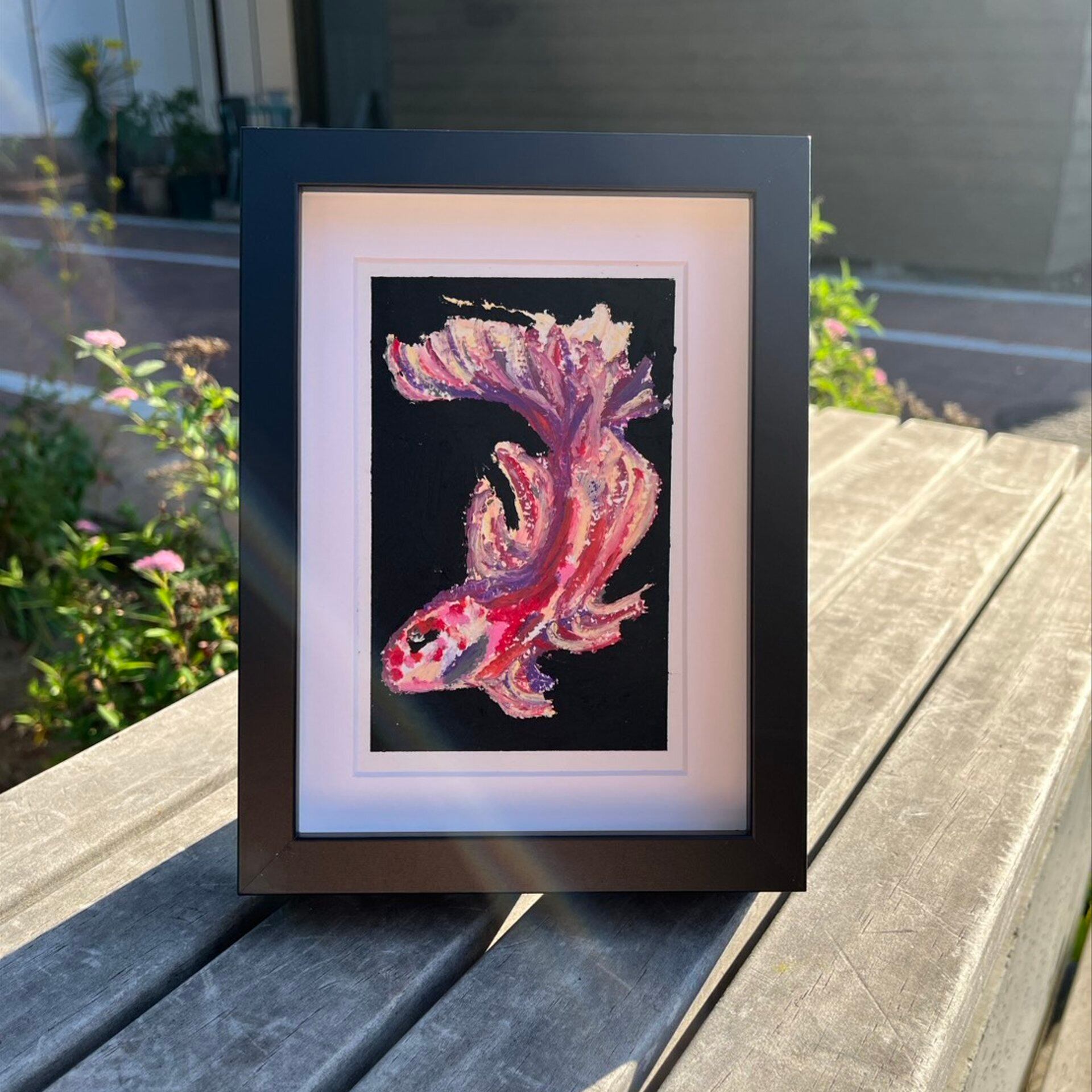 油絵 油彩 油彩画 絵 絵画【花火大会】 | Pay ID