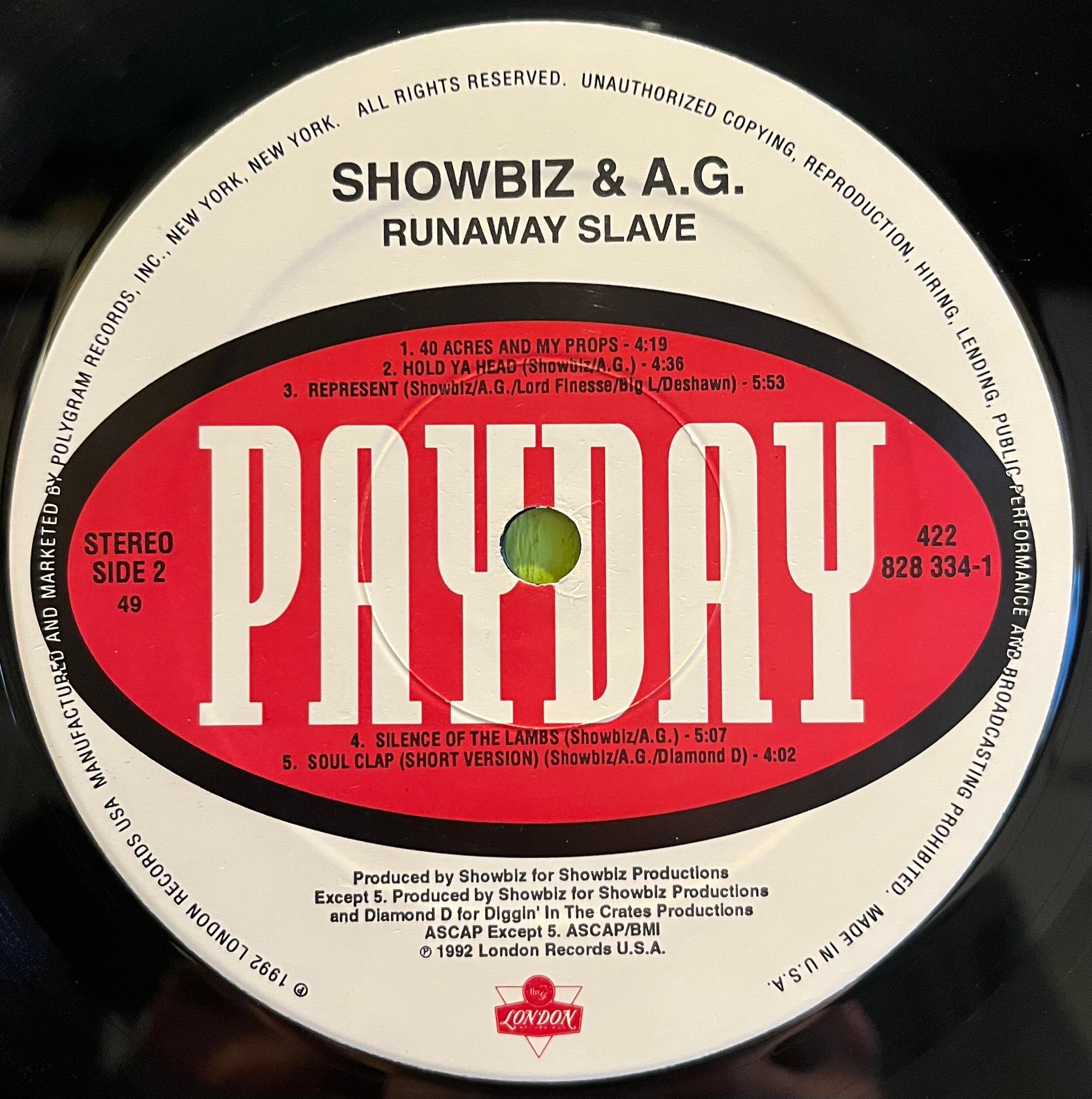 Showbiz & A.G. - Runaway Slave