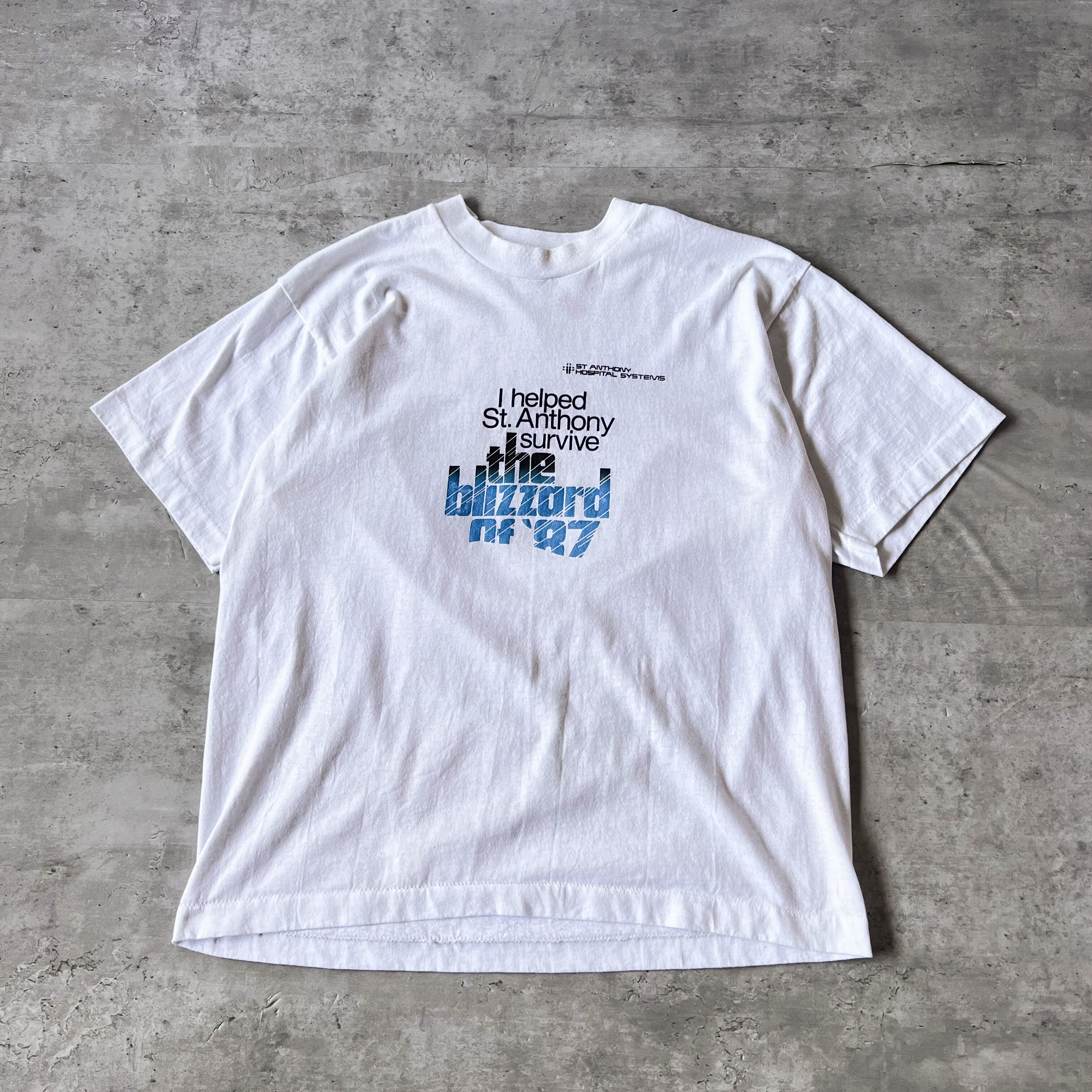 80s USA製 BOSS 企業 Tシャツ シングルステッチ 黒 ブラック