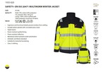 1935-820 SAFETY+ EN ISO 20471 MULTINORM WINTER JACKET