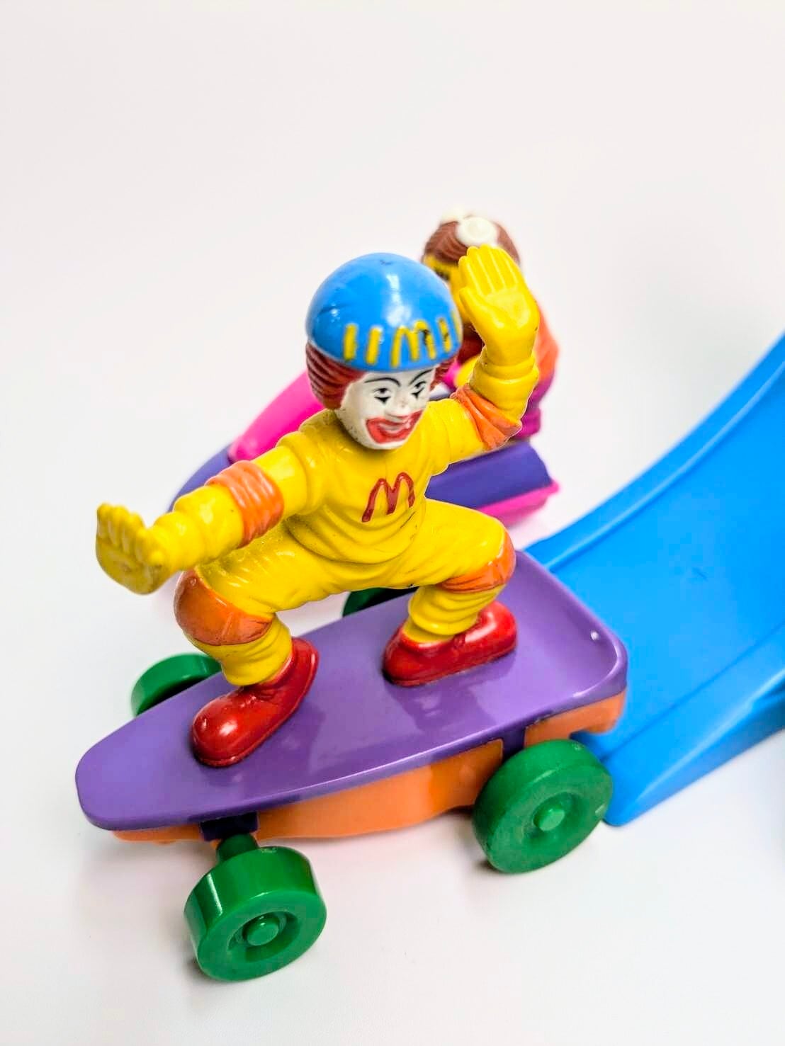 ☆ VINTAGE JUNK ☆ 1999年製【McDonald マクドナルド】 ミールトイ エクストリームスポーツ シリーズ全4種類コンプリートセット 〘VINTAGE ビンテージ〙  〚アメリカン雑貨 アメトイ〛