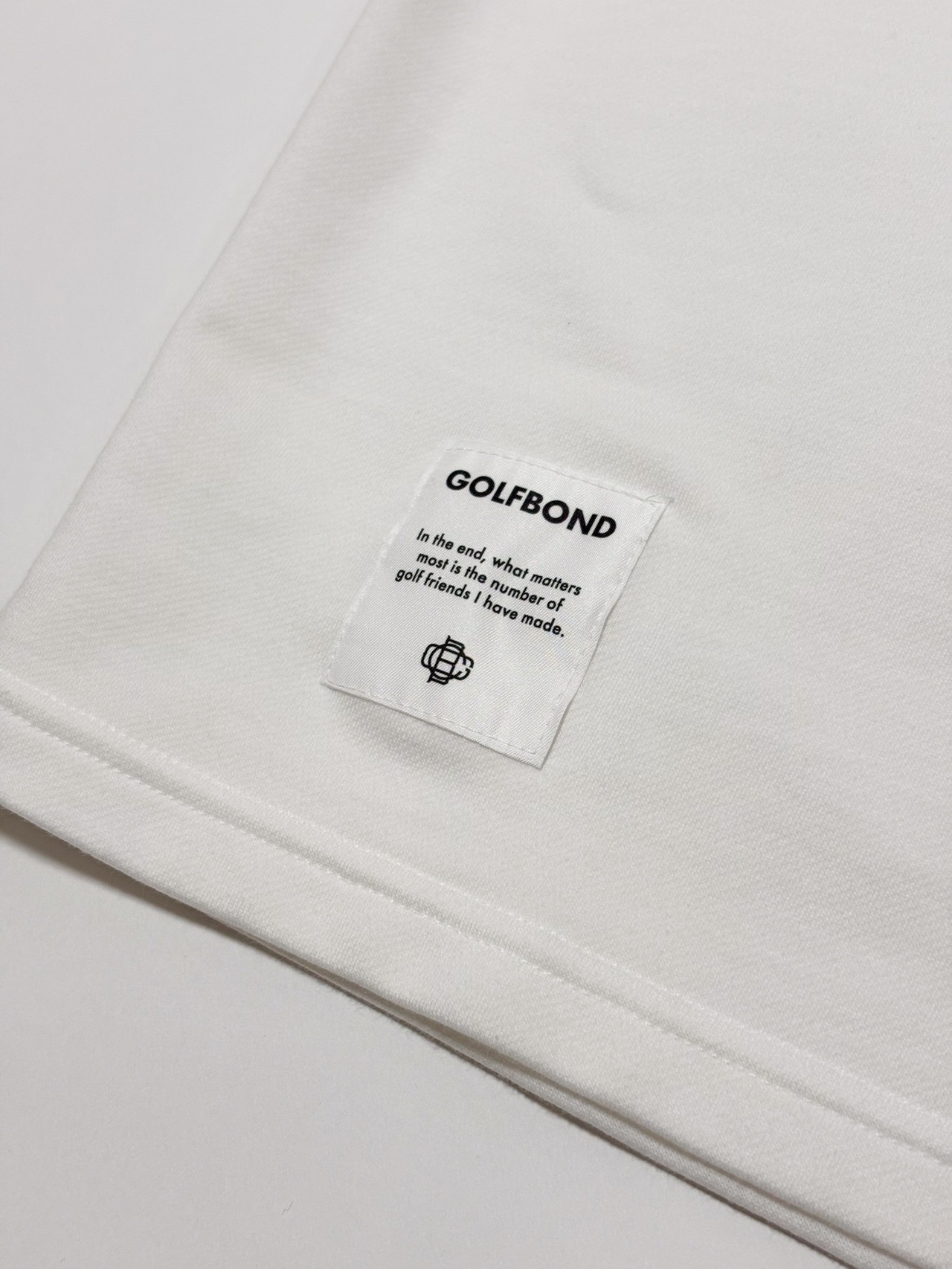 SEE YOU MOCK NECK WHITE