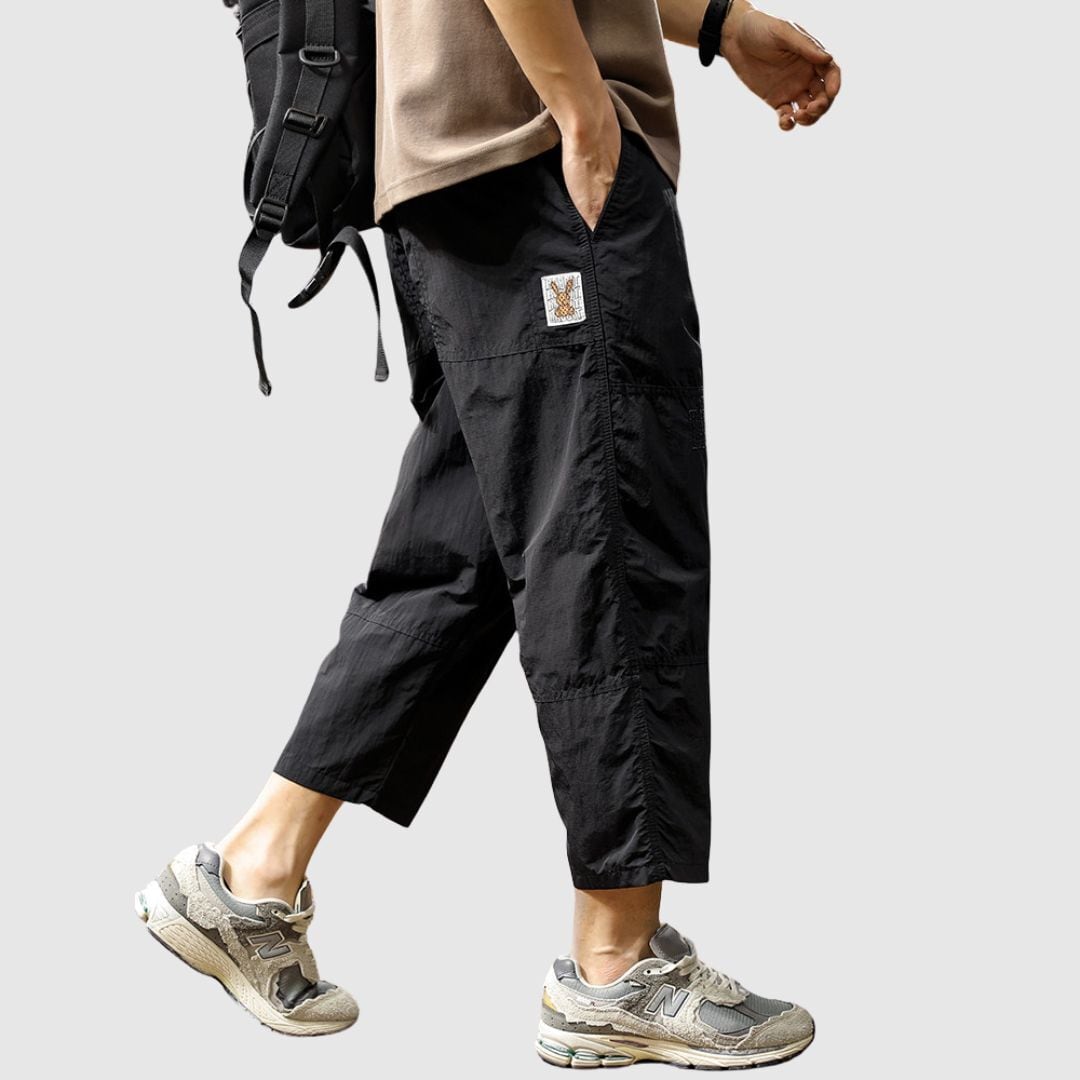 クロップドストレートパンツ H2805