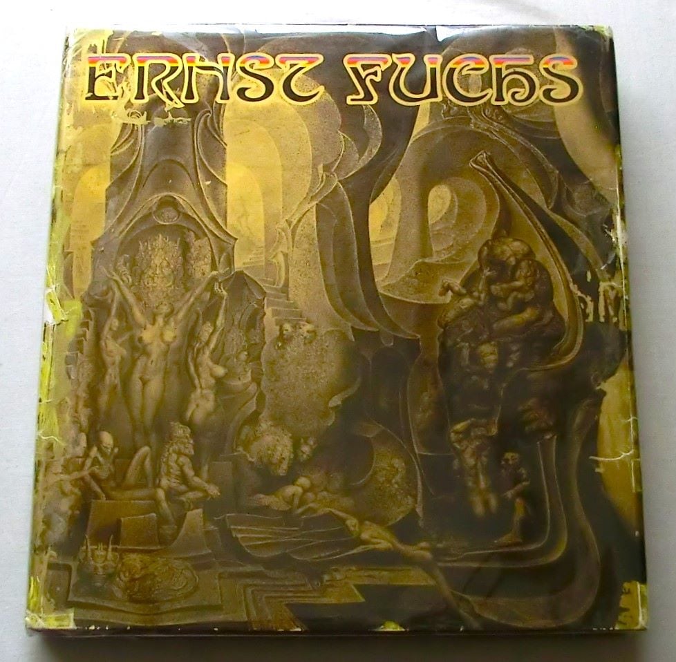【幻想派絵画 希少 画集】エルンスト・フックス Ernst Fuchs 1967 エルンスト・フックス 画集 Draeger Fuchs uber Ernst Fuchs ウィーン