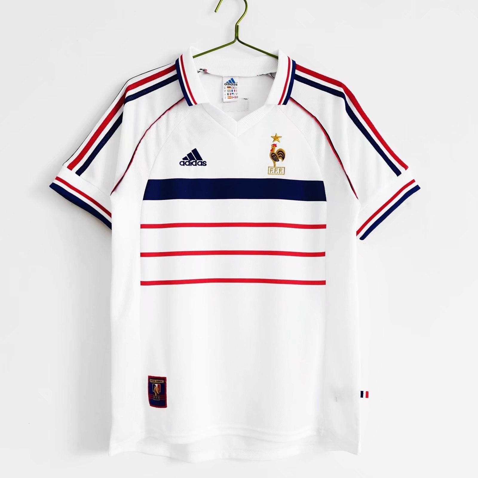 1998 France Away Retro Jersey レトロ フランス代表 1998 アウェイ