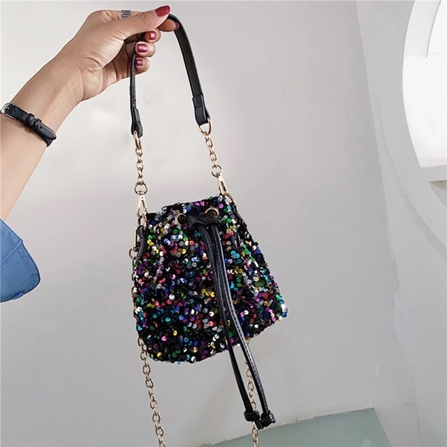 キラキラスパンコールバッグ