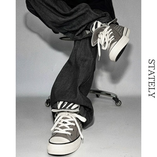 Animal Patch スタッズハイカットスニーカー/2color_S33 画像